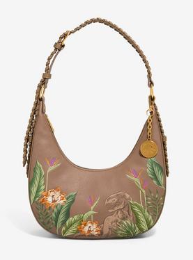 Her Universe Jurassic Park Dinosaur Foliage Shoulder Bag Her Universe Exclusive, , hi-res
